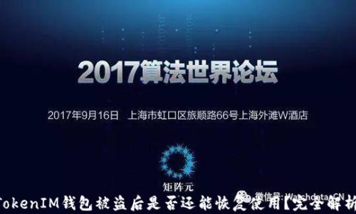 
TokenTokenIM钱包被盗后是否还能恢复使用？完全解析与对策